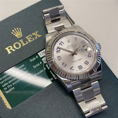 rolex datejust ii ref. 116334|Rolex 116334 vs 126334.